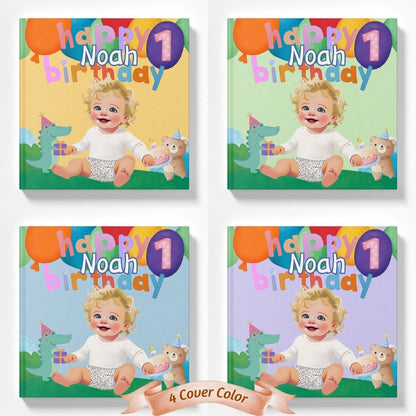 Happy 1st Birthday (Available in 8 Languages)